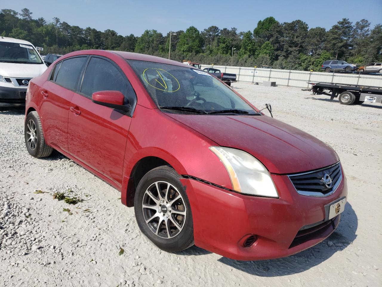 Photo 1 from auction – 2010 NISSAN SENTRA with VIN 3N1AB6AP8AL654359