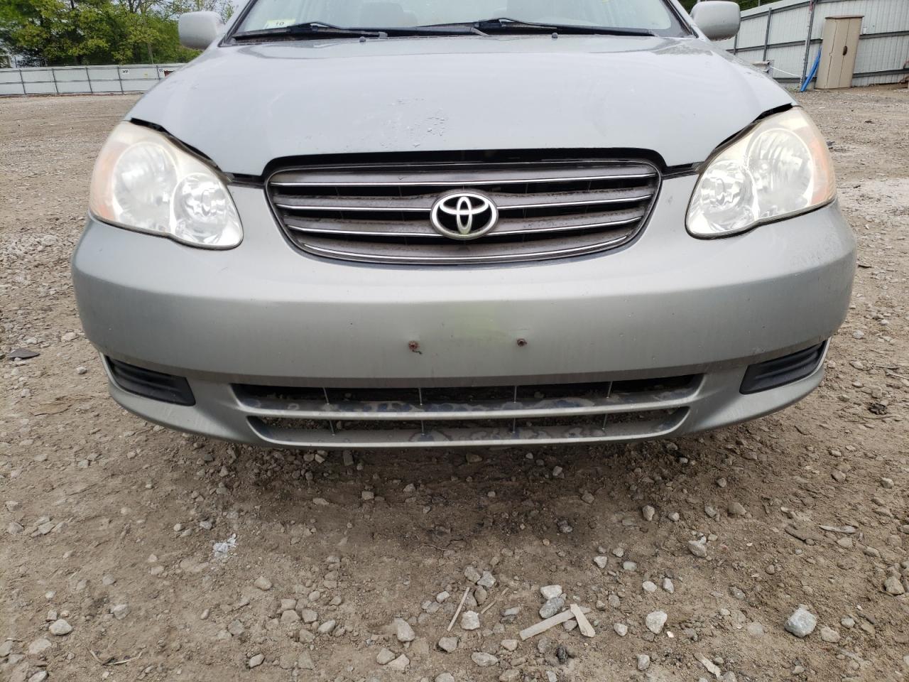 Photo 9 from auction – 2004 TOYOTA COROLLA CE with VIN 2T1BR38E24C222714