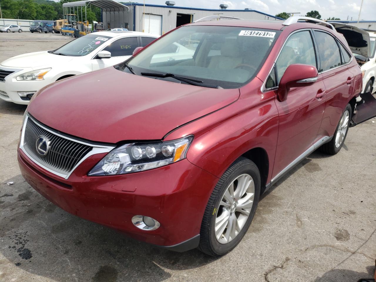 Photo 2 from auction – 2012 LEXUS RX 450 with VIN JTJBC1BA3C2428517