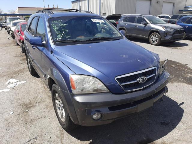 KIA SORENTO EX 2004 with VIN KNDJD733145286022 - Photo from auction