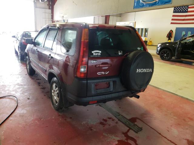 Photo 3 from auction – 2002 HONDA CR-V EX with VIN SHSRD78822U008452