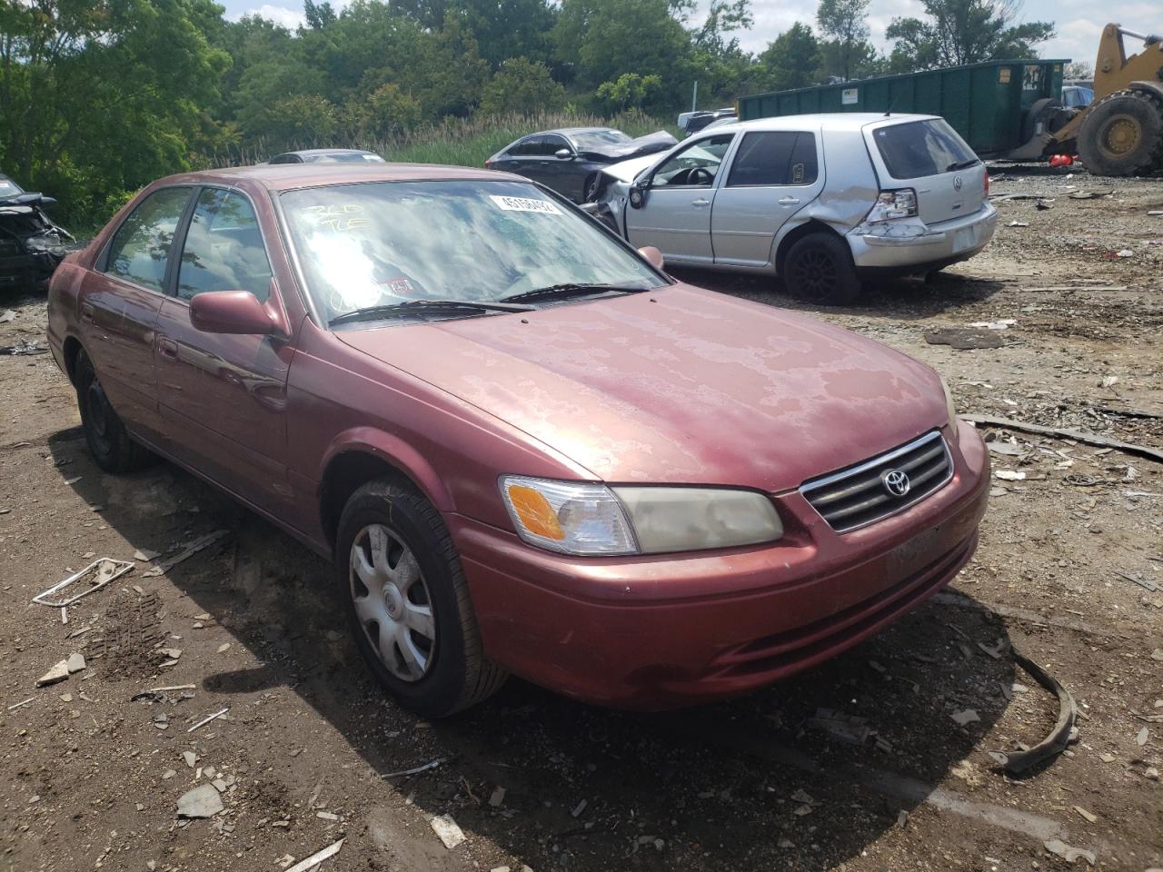 TOYOTA CAMRY 2000 with VIN 4T1BG22K6YU653009 - Photo from auction