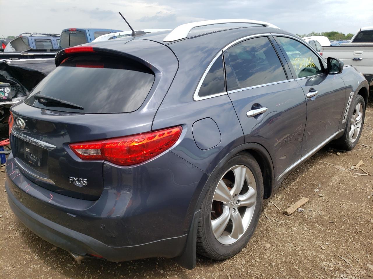 Photo 4 from auction – 2009 INFINITI FX35 with VIN JNRAS18W19M155577