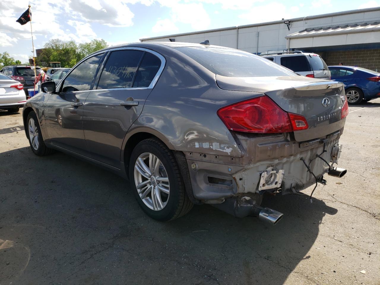 Photo 3 from auction – 2013 INFINITI G37 with VIN JN1CV6AR8DM351979