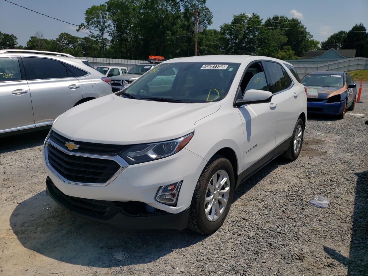 Photo 2 from auction – 2018 CHEVROLET EQUINOX LT with VIN 2GNAXJEVXJ6202659