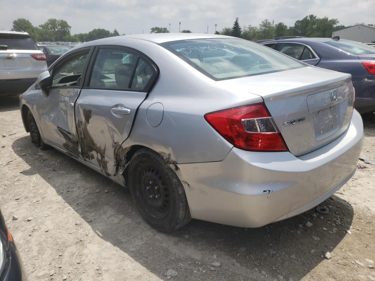 Photo 3 from auction – 2012 HONDA CIVIC LX with VIN 19XFB2F54CE099050