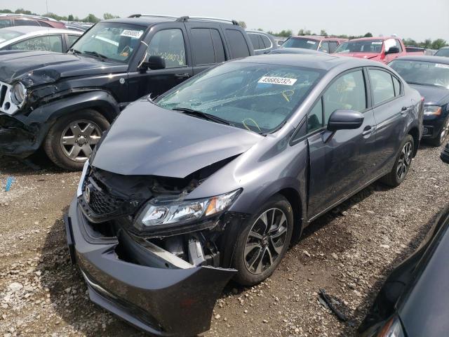 Photo 2 from auction – 2014 HONDA CIVIC EX with VIN 19XFB2F83EE018553