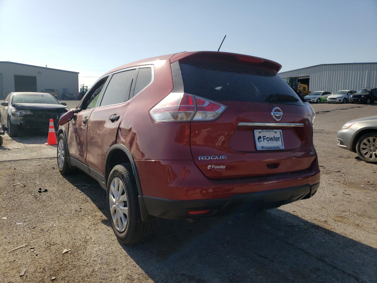 Photo 3 from auction – 2016 NISSAN ROGUE with VIN JN8AT2MV2GW143489