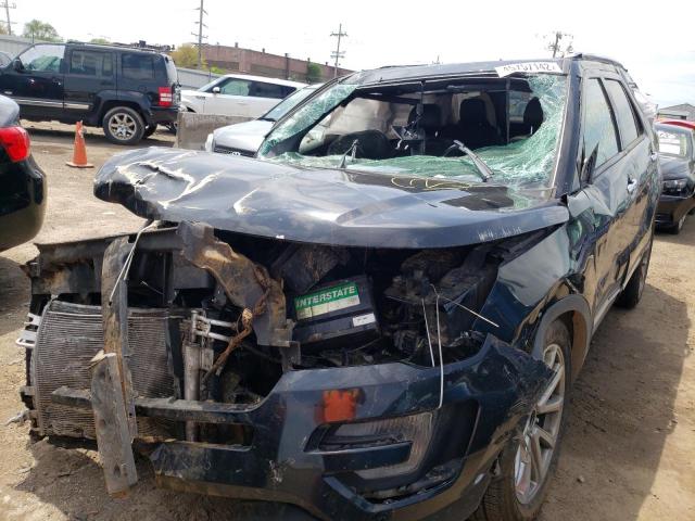 Photo 2 from auction – 2017 FORD EXPLORER L with VIN 1FM5K8F81HGE20313