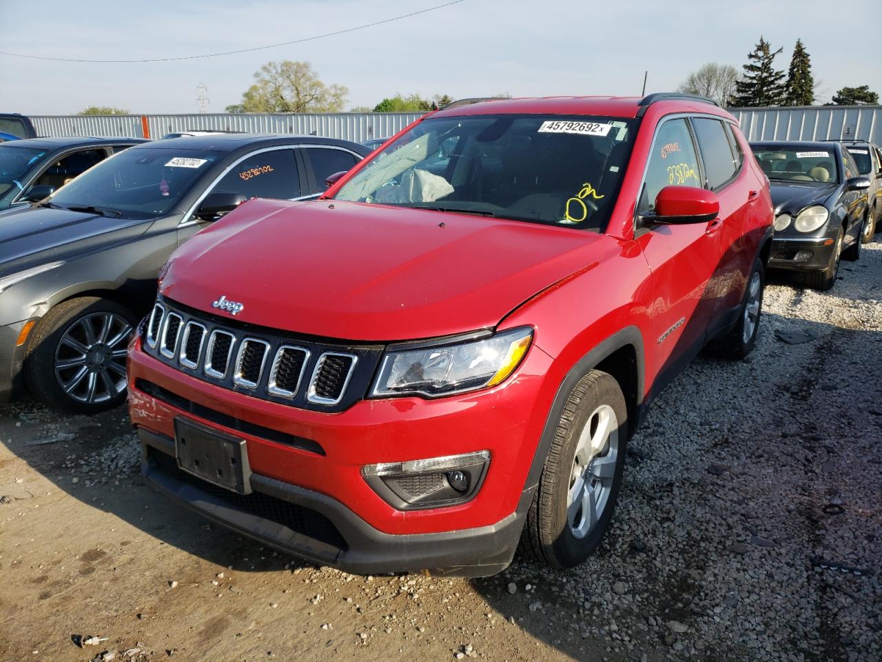 Photo 2 from auction – 2018 JEEP COMPASS LA with VIN 3C4NJCBB3JT339276