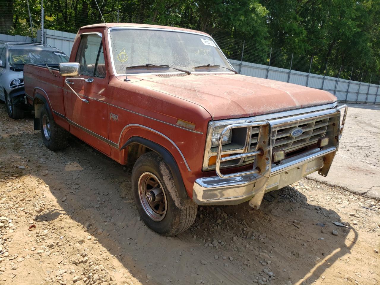 FORD F150 1986 with VIN 1FTEF14Y0GPB98798 - Photo from auction