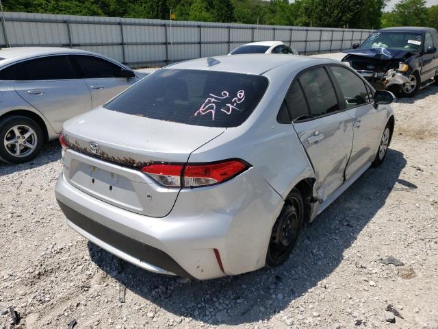 Photo 4 from auction – 2021 TOYOTA COROLLA L with VIN JTDDPMAE1MJ163576