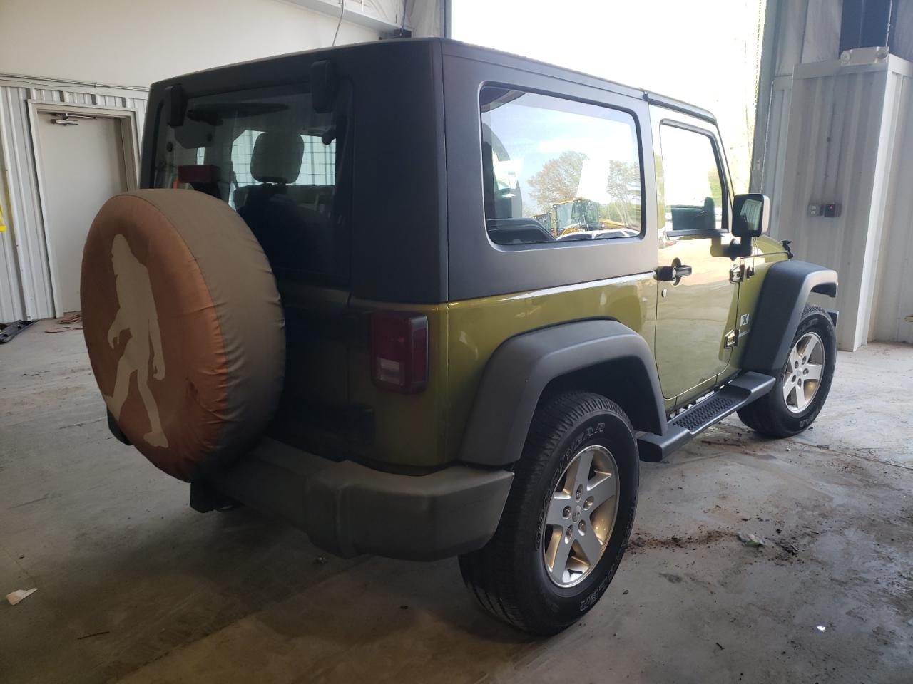 Photo 4 from auction – 2007 JEEP WRANGLER X with VIN 1J4FA24107L153034