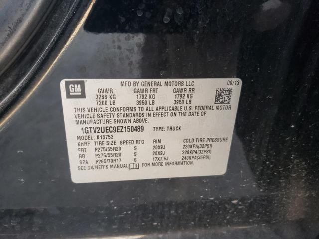 Photo 10 from auction – 2014 GMC SIERRA K15 with VIN 1GTV2UEC9EZ150489