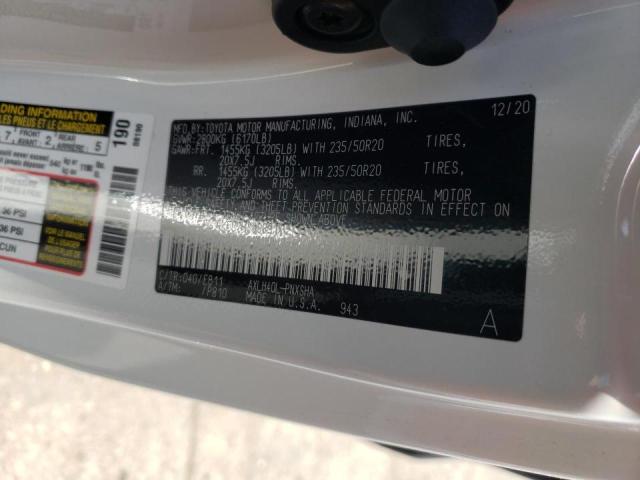 Photo 10 from auction – 2021 TOYOTA SIENNA XSE with VIN 5TDDRKEC2MS008917