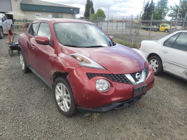 NISSAN JUKE S 2015 with VIN JN8AF5MV8FT552136 - Photo from auction