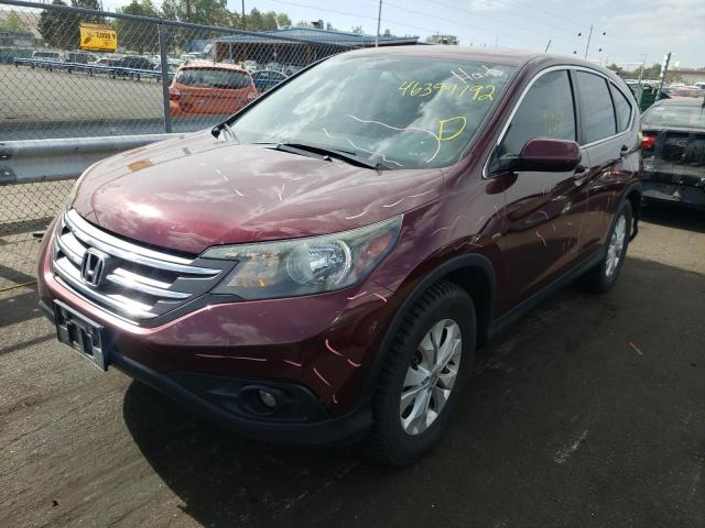 Photo 2 from auction – 2014 HONDA CR-V EX with VIN 5J6RM4H50EL081679