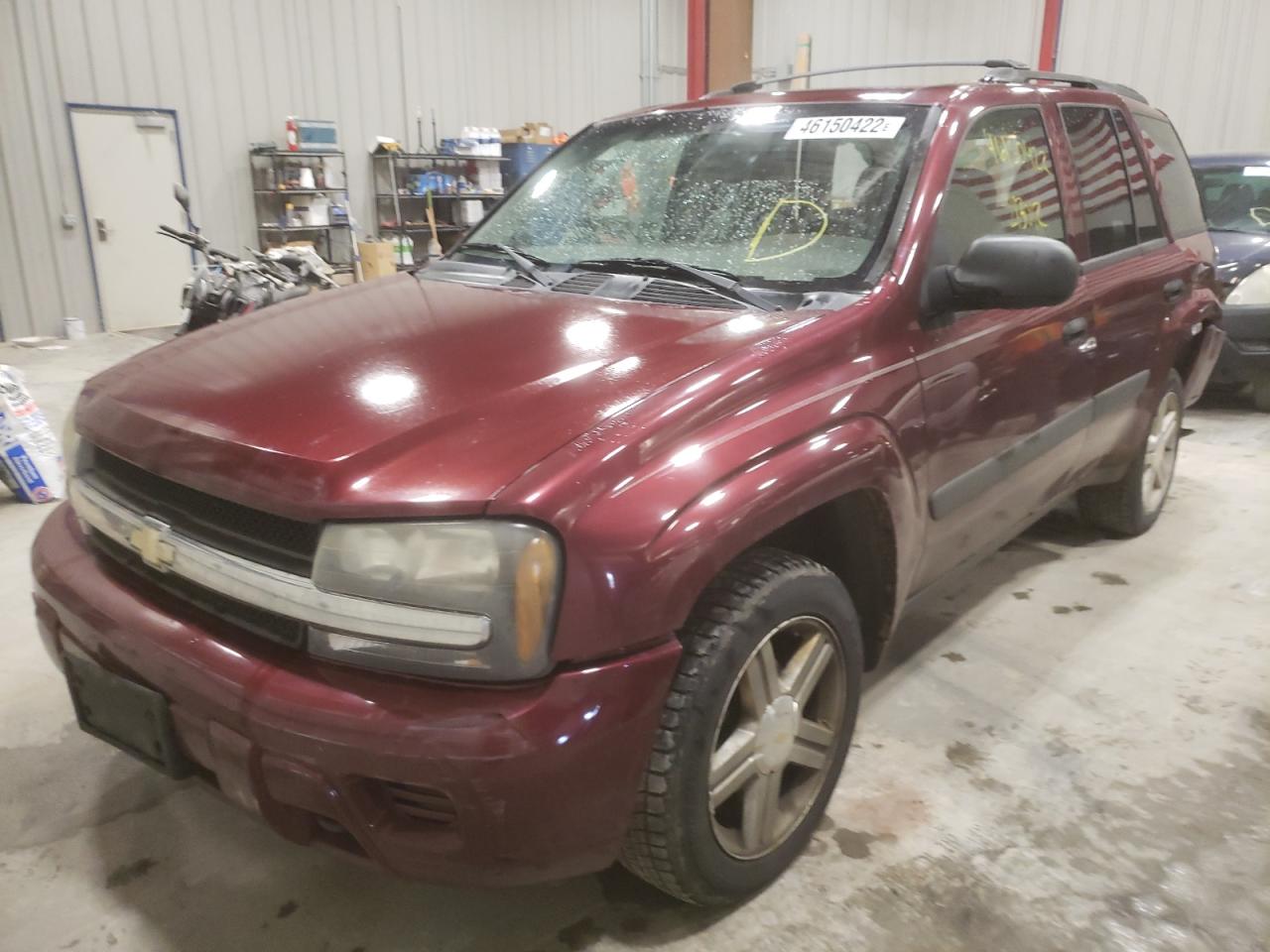 Photo 2 from auction – 2005 CHEVROLET TRAILBLAZE with VIN 1GNDT13S652221844
