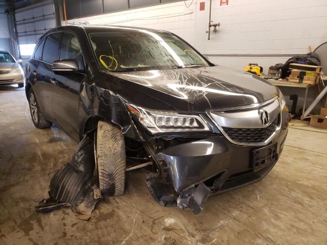 ACURA MDX TECHNO 2014 with VIN 5FRYD4H61EB017971 - Photo from auction
