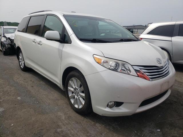 TOYOTA SIENNA XLE 2011 with VIN 5TDDK3DC1BS009923 - Photo from auction