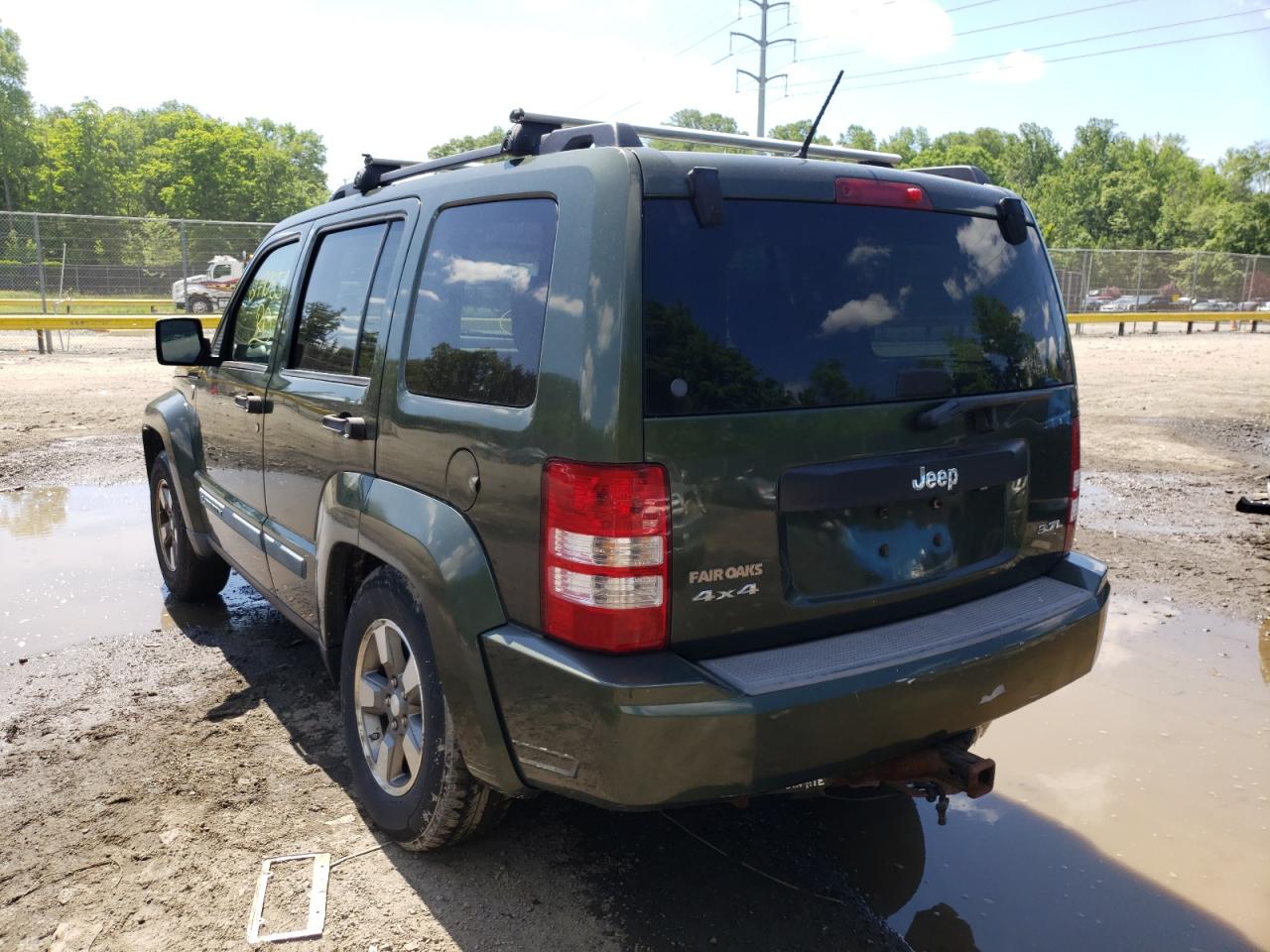 Photo 3 from auction – 2008 JEEP LIBERTY SP with VIN 1J8GN28K18W152419