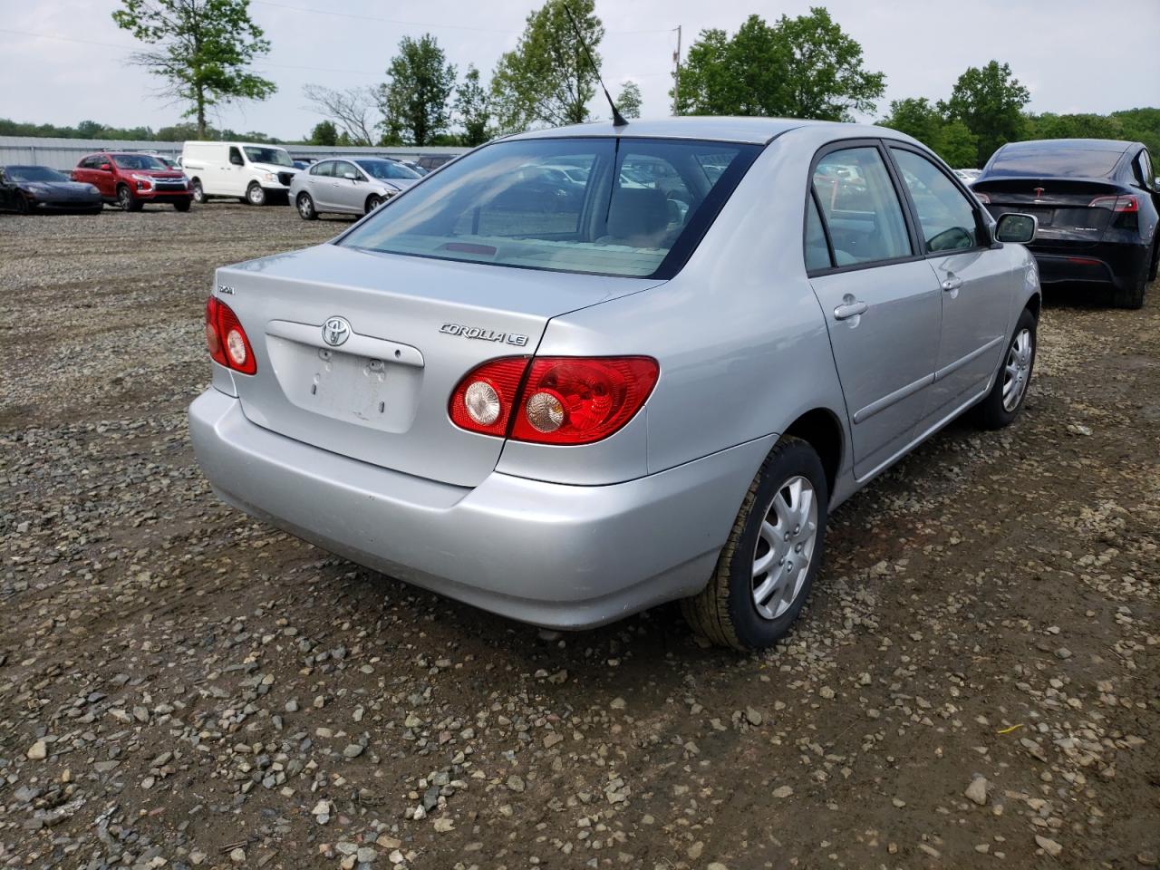 Photo 4 from auction – 2008 TOYOTA COROLLA CE with VIN 2T1BR32E28C929908