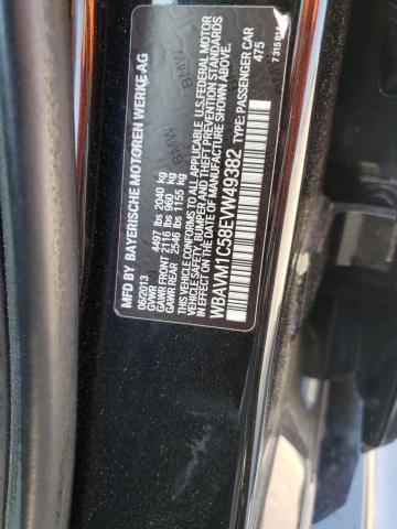Photo 10 from auction – 2014 BMW X1 SDRIVE2 with VIN WBAVM1C58EVW49382
