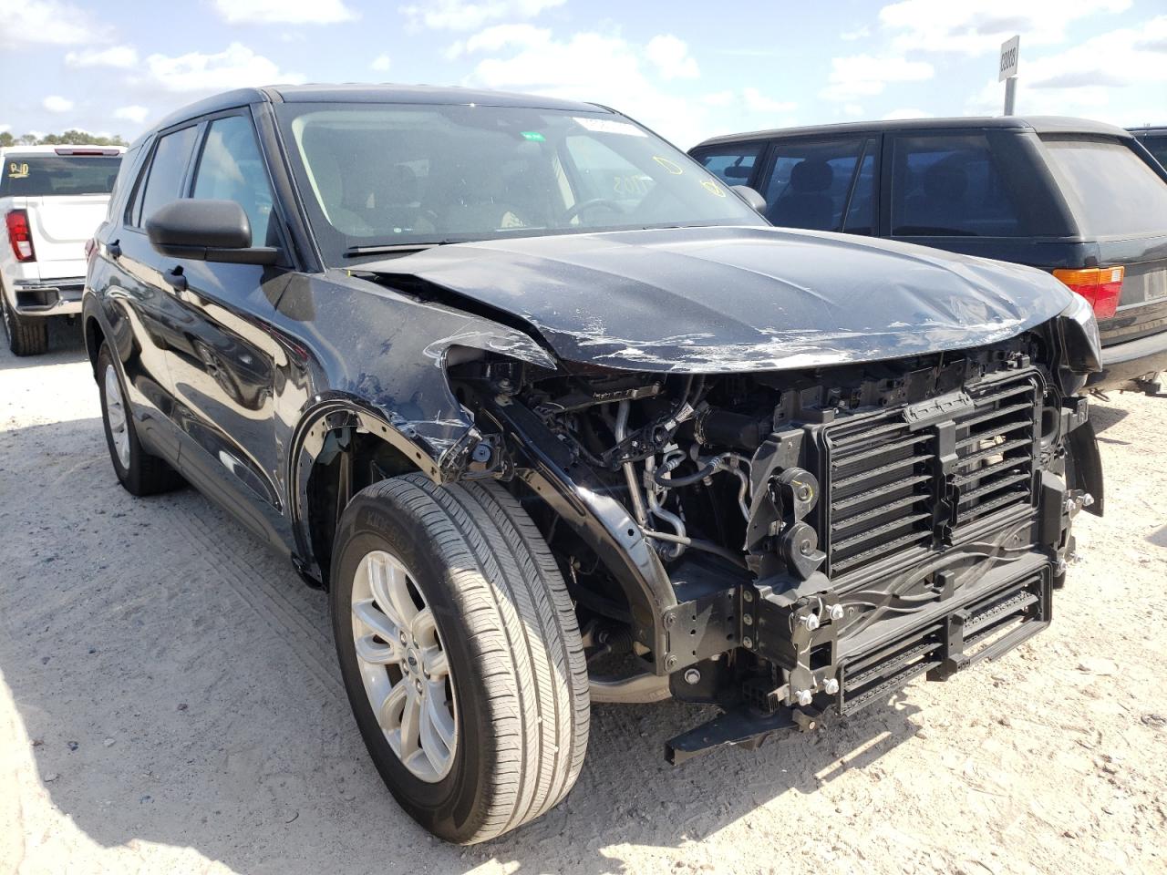 FORD EXPLORER 2021 with VIN 1FMSK7BH0MGB12725 - Photo from auction