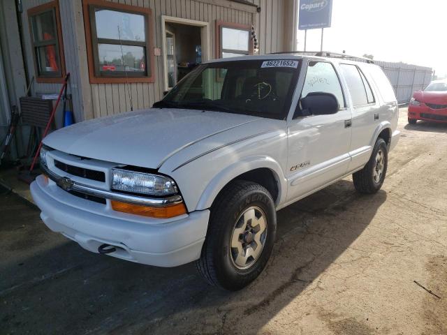 Photo 2 from auction – 2002 CHEVROLET BLAZER with VIN 1GNDT13W82K168921