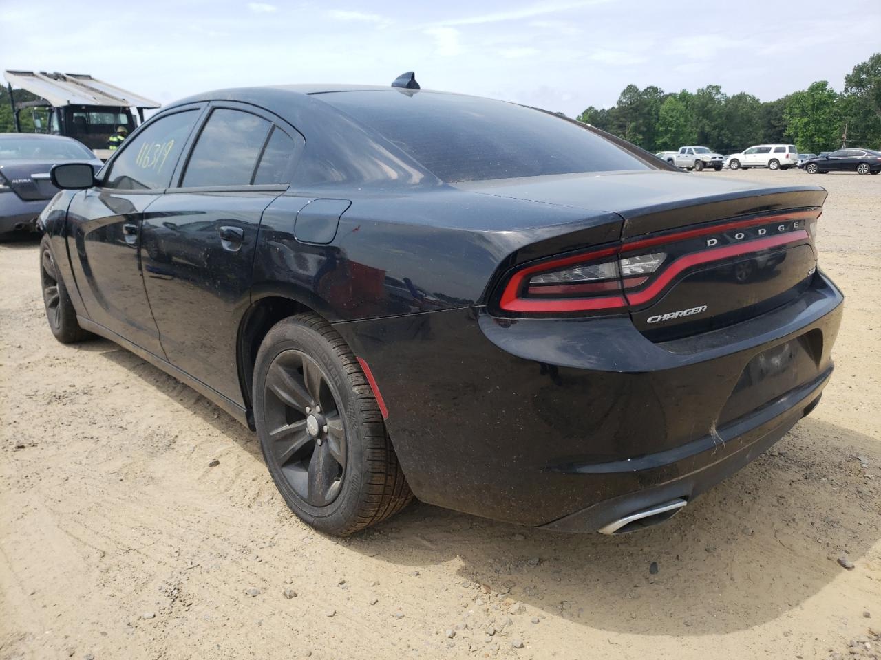 Photo 3 from auction – 2016 DODGE CHARGER SX with VIN 2C3CDXHG3GH291521