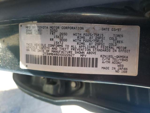 Photo 10 from auction – 1997 TOYOTA 4RUNNER SR with VIN JT3HM84R6V0022627