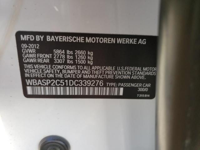 Photo 10 from auction – 2013 BMW 535 XIGT with VIN WBASP2C51DC339276