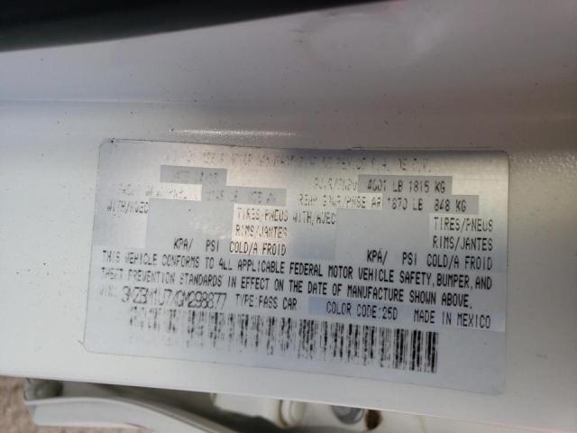 Photo 10 from auction – 2016 MAZDA 3 SPORT with VIN 3MZBM1U7XGM298877
