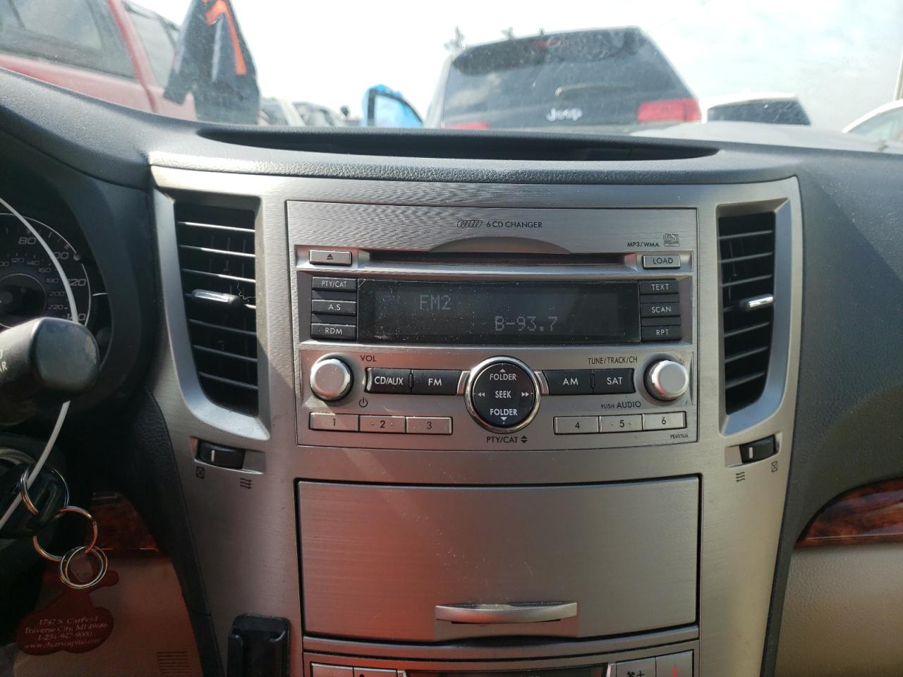 Photo 9 from auction – 2010 SUBARU OUTBACK 2. with VIN 4S4BRCKC9A3377574