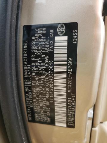 Photo 10 from auction – 2004 TOYOTA AVALON XL with VIN 4T1BF28B84U370616