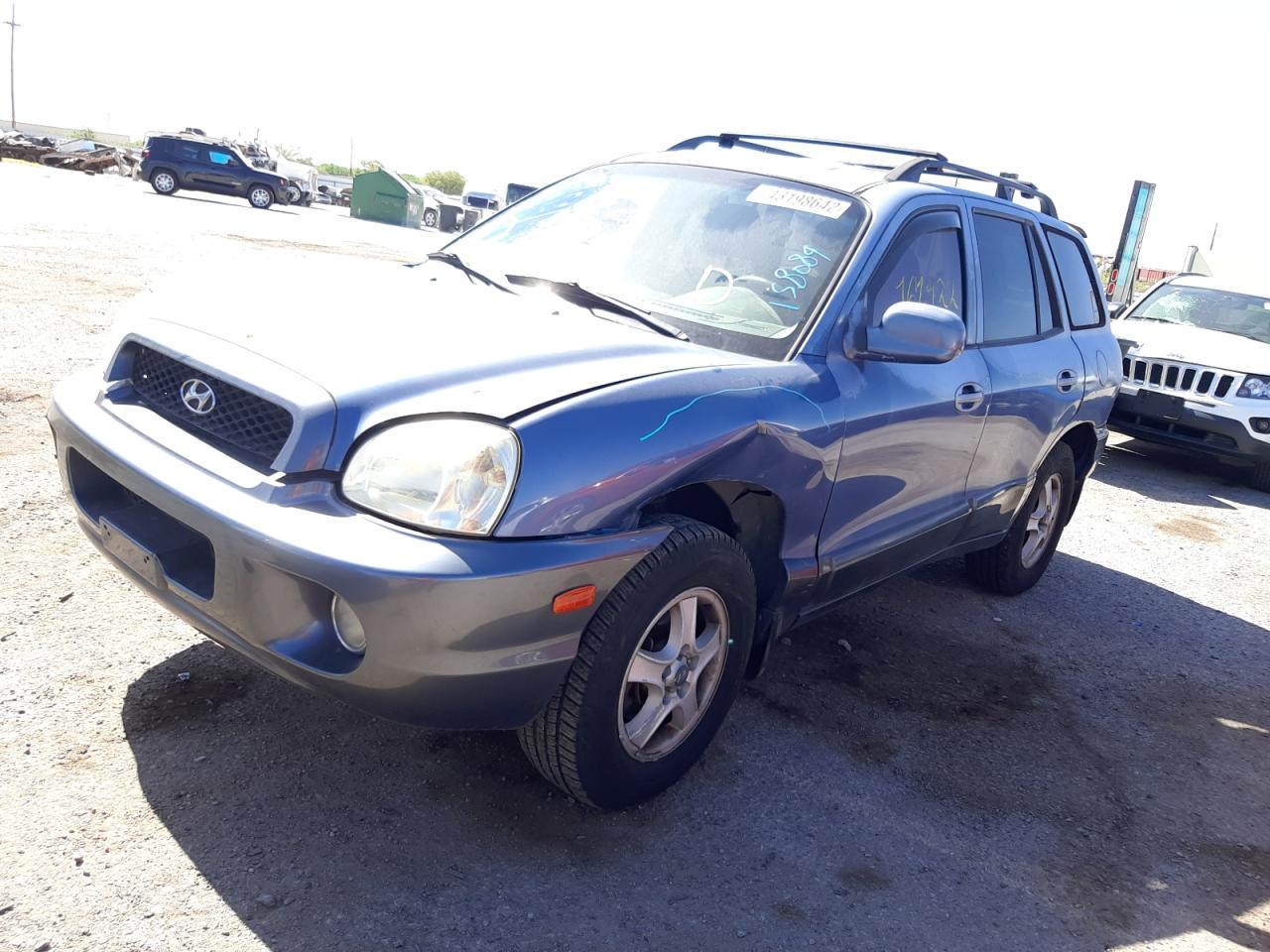 Photo 2 from auction – 2002 HYUNDAI SANTA FE G with VIN KM8SC73D92U158089