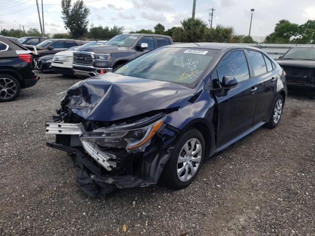 Photo 2 from auction – 2021 TOYOTA COROLLA LE with VIN 5YFEPMAE4MP248900