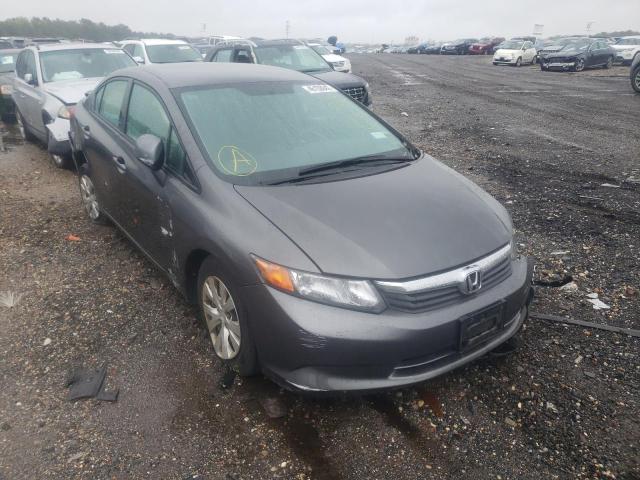 HONDA CIVIC LX 2012 with VIN 2HGFB2F51CH576975 - Photo from auction