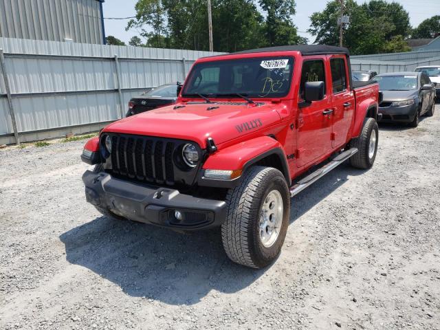 Photo 2 from auction – 2021 JEEP GLADIATOR with VIN 1C6HJTAG2ML546419