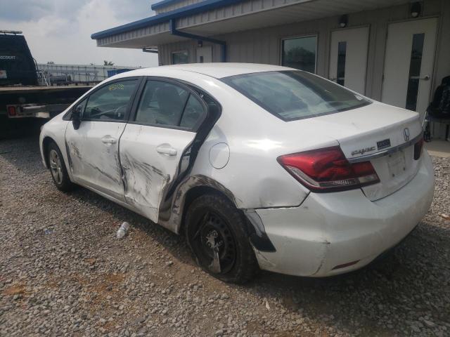 Photo 3 from auction – 2015 HONDA CIVIC LX with VIN 19XFB2F57FE014707