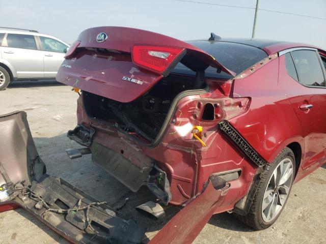 Photo 9 from auction – 2015 KIA OPTIMA SX with VIN 5XXGR4A63FG365195