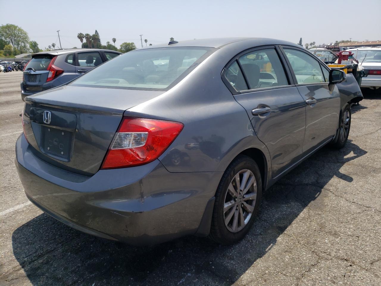 Photo 4 from auction – 2012 HONDA CIVIC EXL with VIN 19XFB2F98CE335928