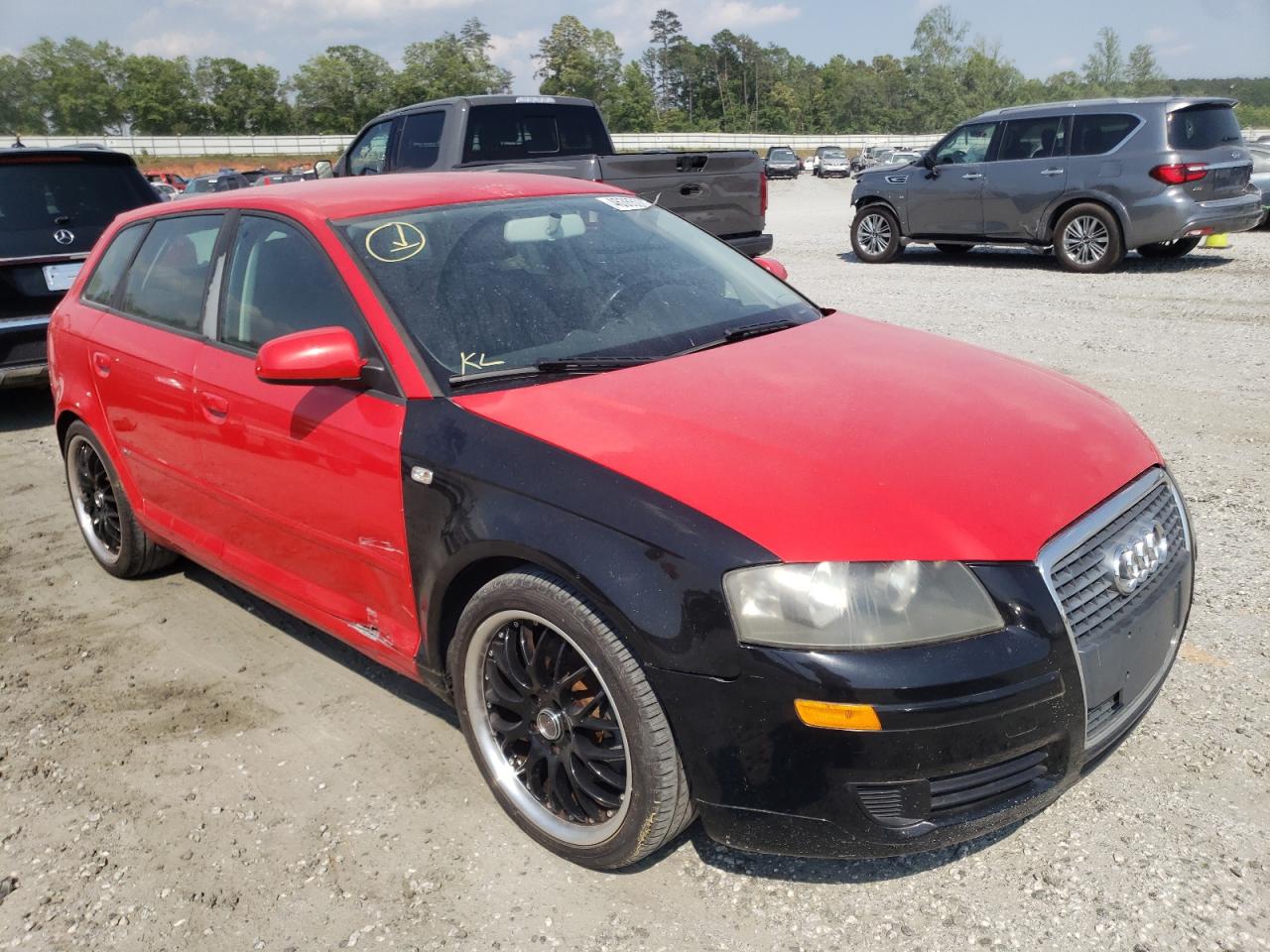 AUDI A3 2.0 2008 with VIN WAUHF78P08A131864 - Photo from auction