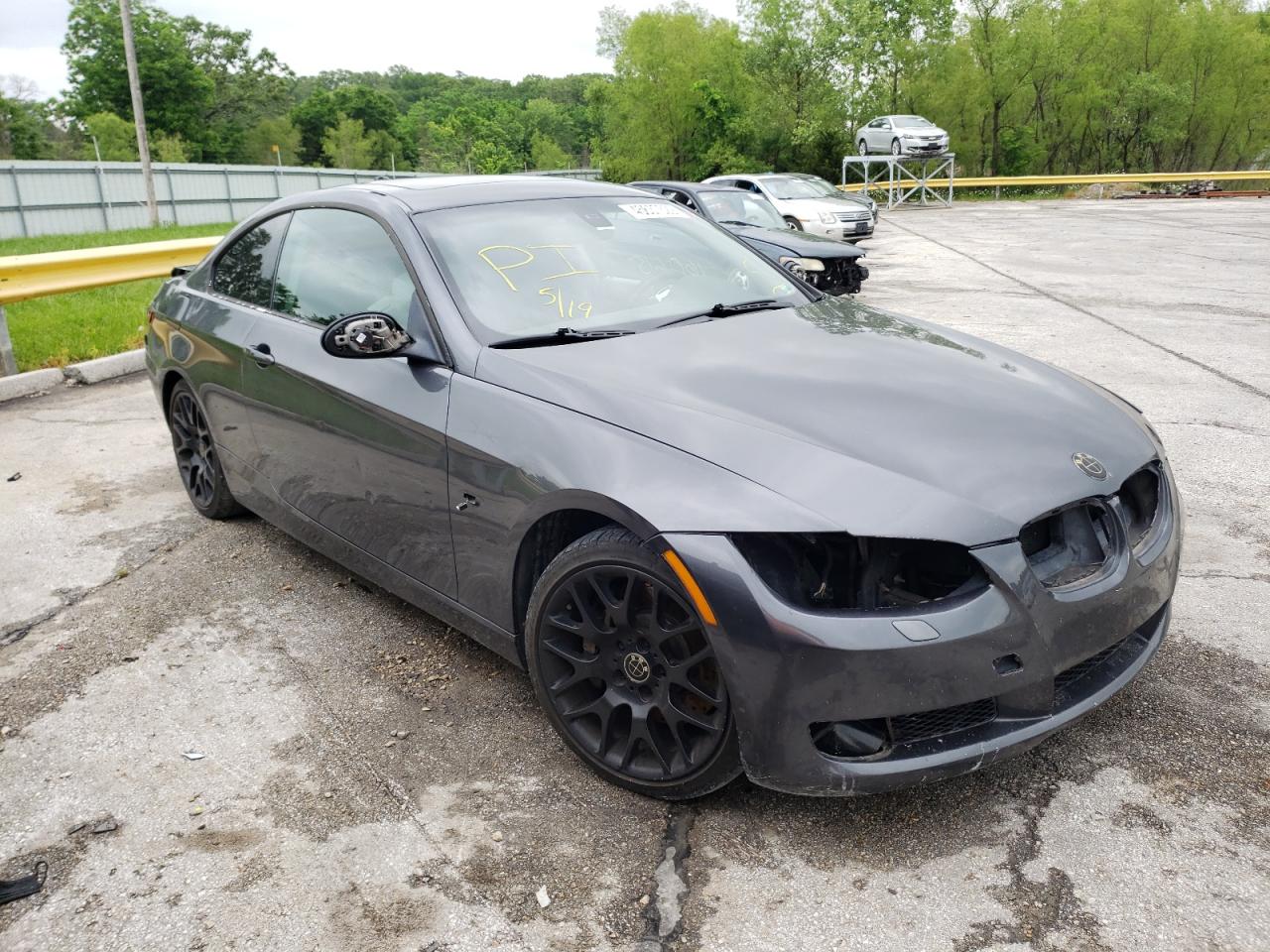 BMW 335 I 2007 with VIN WBAWB73597PV83073 - Photo from auction
