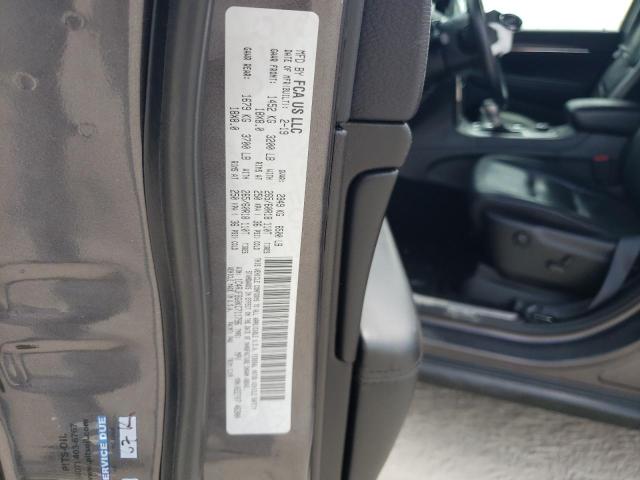 Photo 10 from auction – 2019 JEEP GRAND CHER with VIN 1C4RJFBG0KC711796
