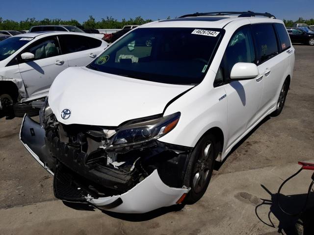 Photo 2 from auction – 2017 TOYOTA SIENNA SE with VIN 5TDXZ3DC2HS878614