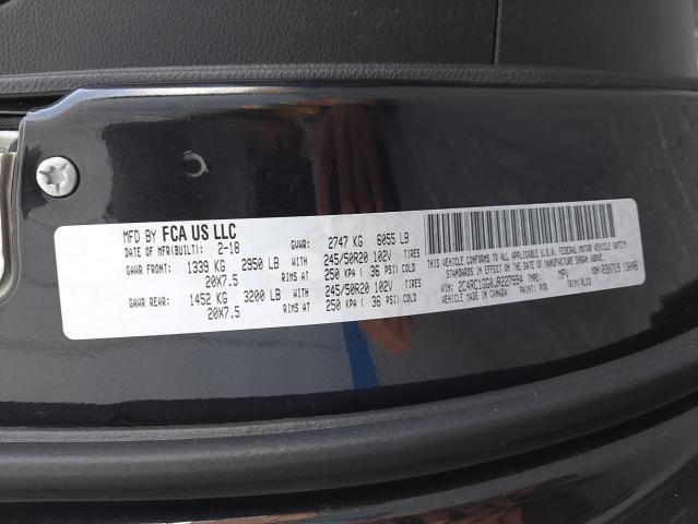 صورة رقم 10 من المزاد - 2018 CHRYSLER PACIFICA L مع VIN 2C4RC1GG0JR227994