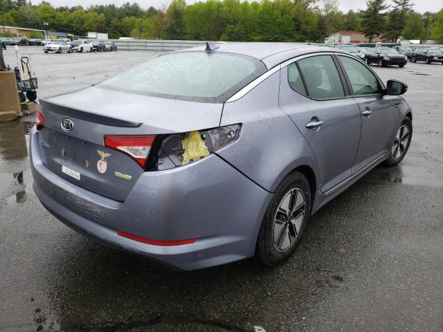 Photo 4 from auction – 2011 KIA OPTIMA HYB with VIN KNAGM4AD6B5004987