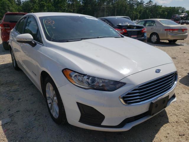FORD FUSION SE 2019 with VIN 3FA6P0LU5KR180959 - Photo from auction