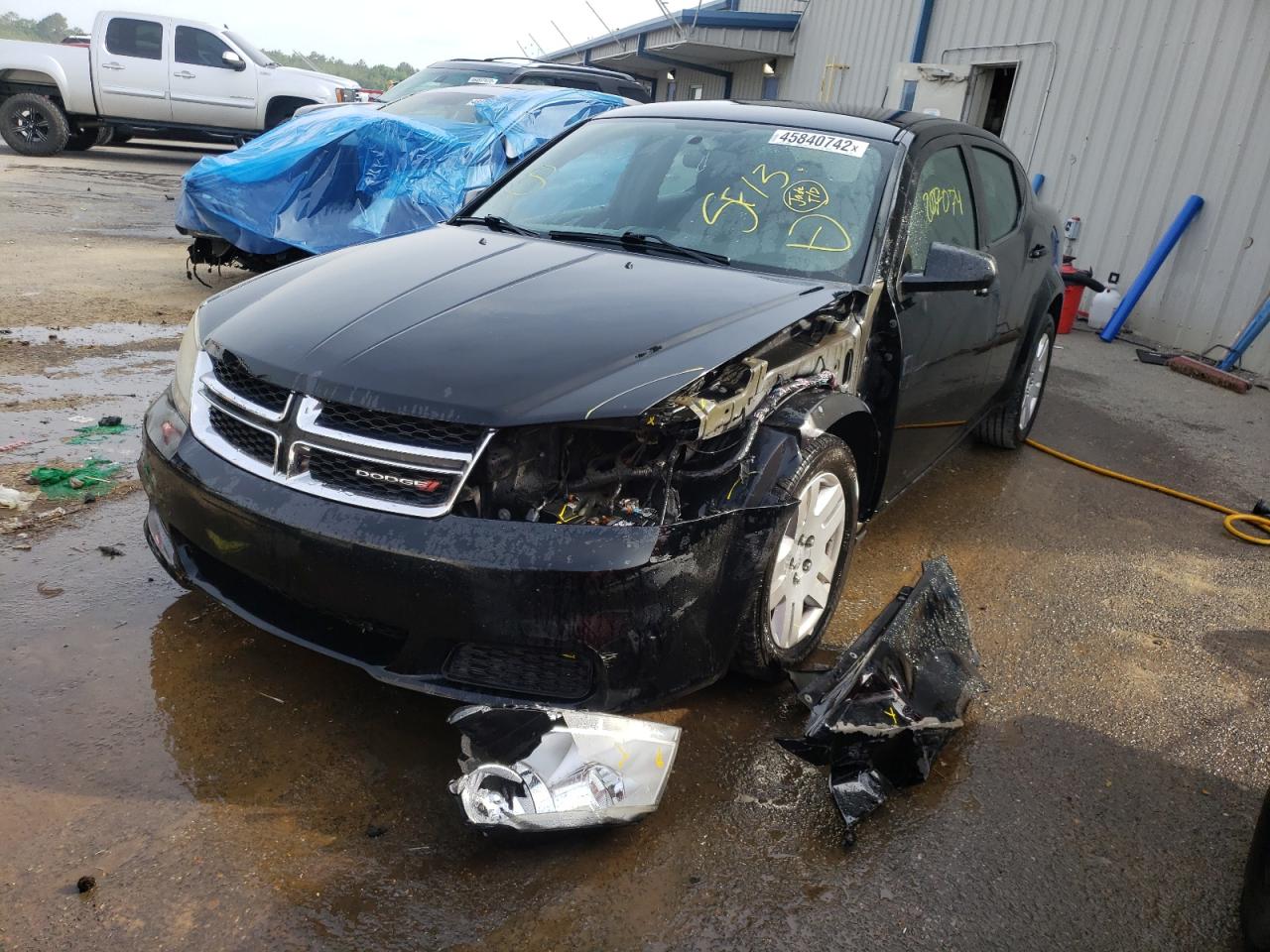 Photo 2 from auction – 2013 DODGE AVENGER SE with VIN 1C3CDZAB6DN653368